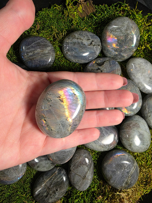 Labradorite Palm Stones