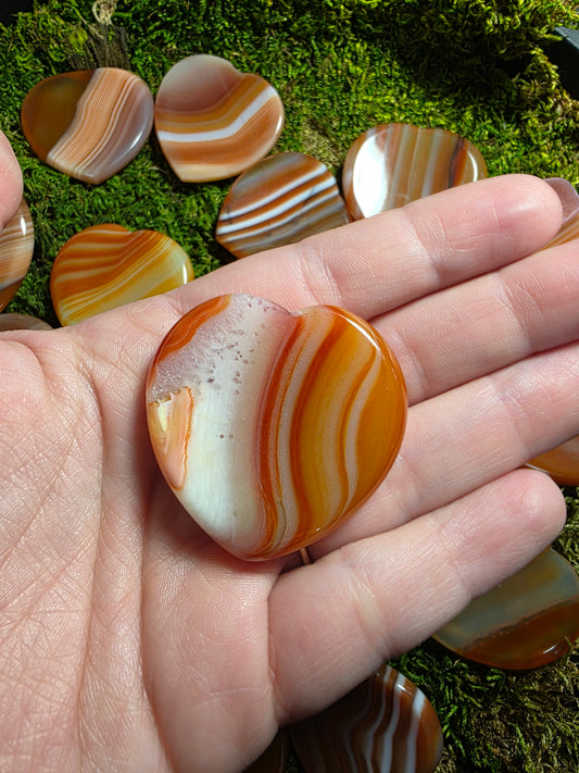 Carnelian Worry Stone