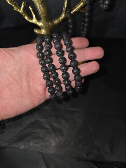 Lava Rock Bracelet