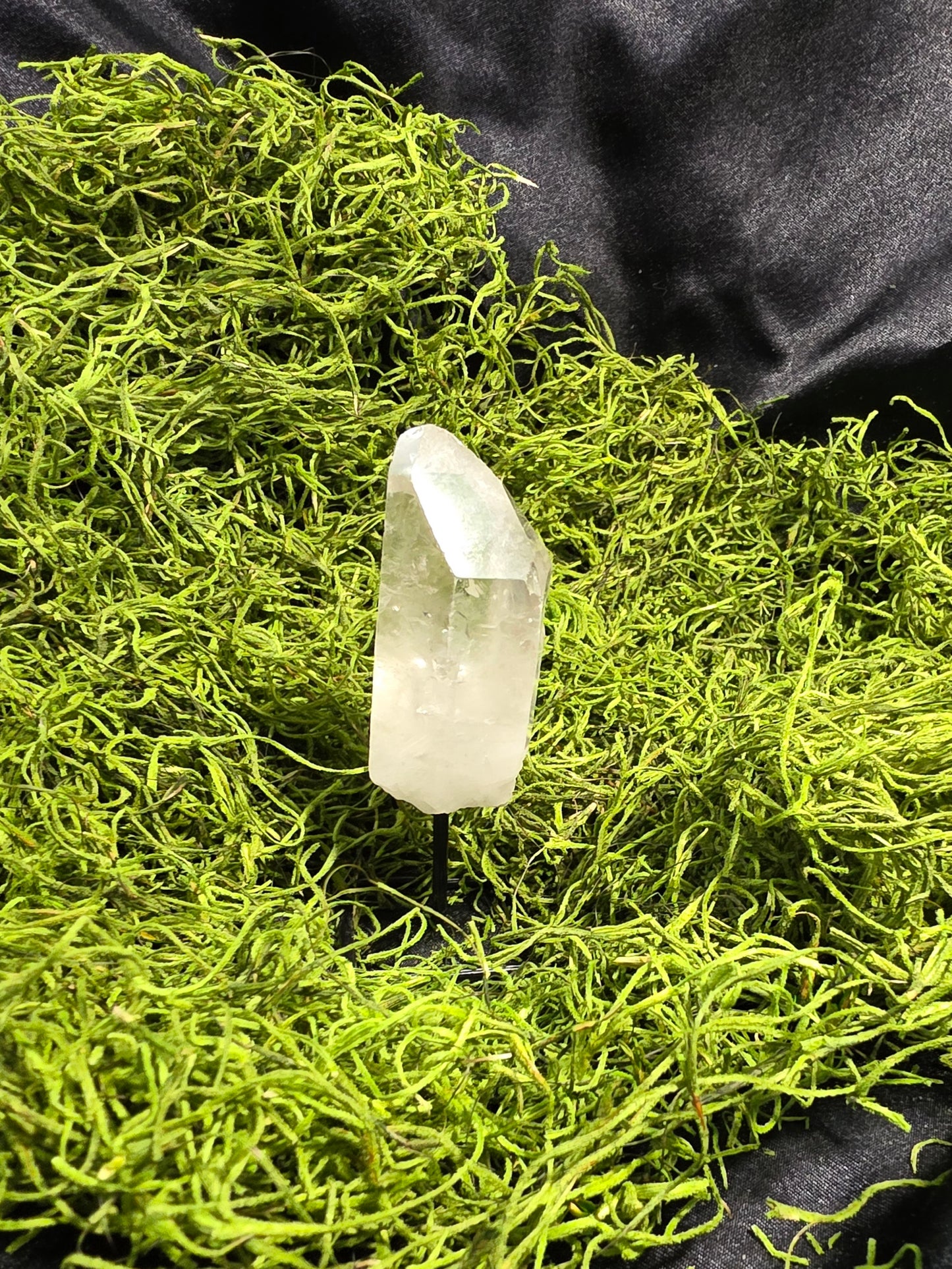 Clear Quartz on stand