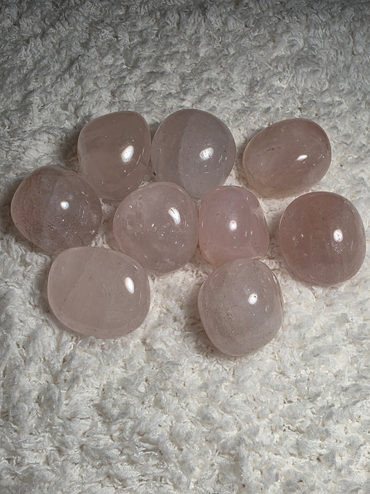 Rose Quartz Tumbles