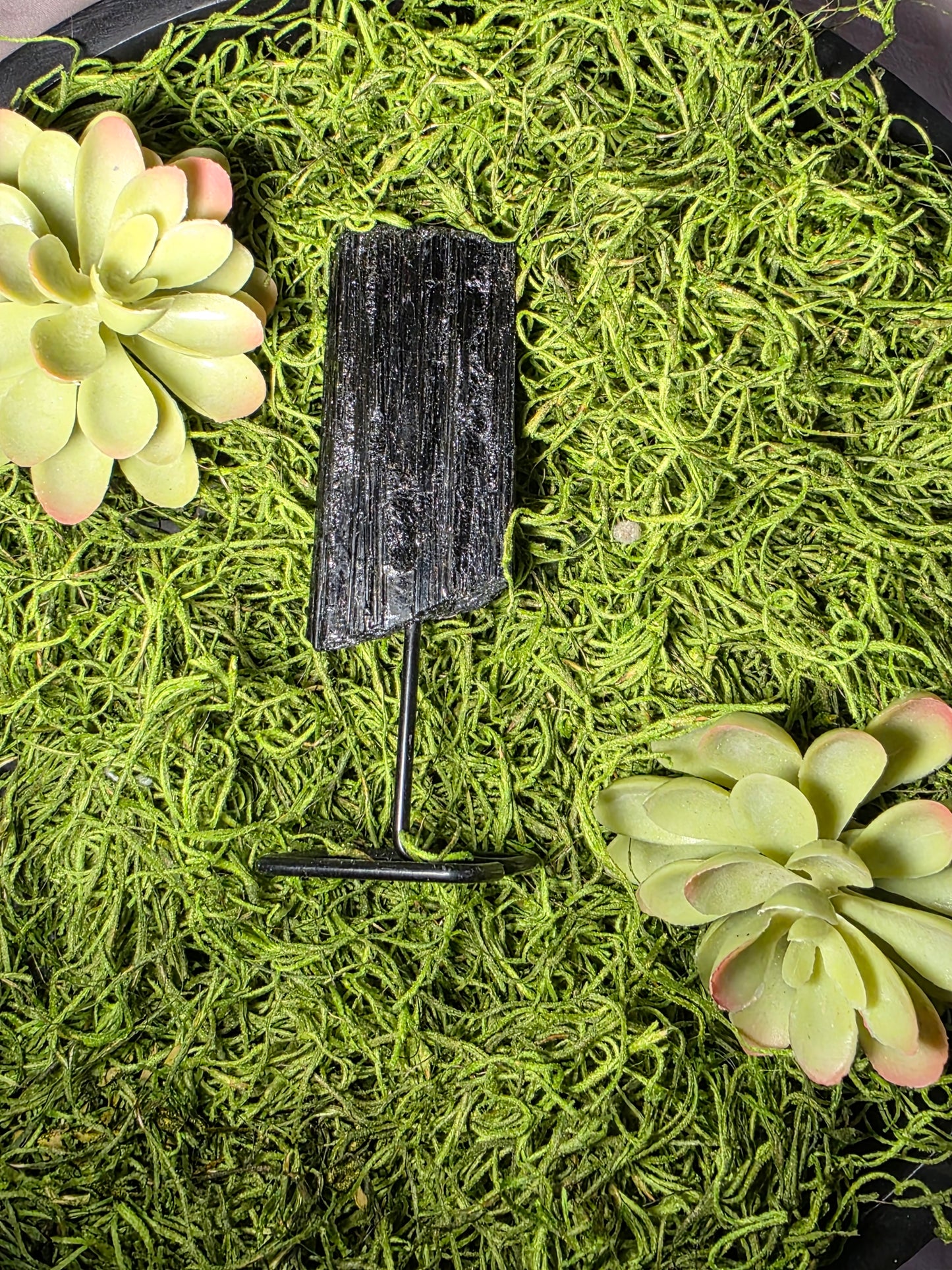 Black Tourmaline (On Stand)