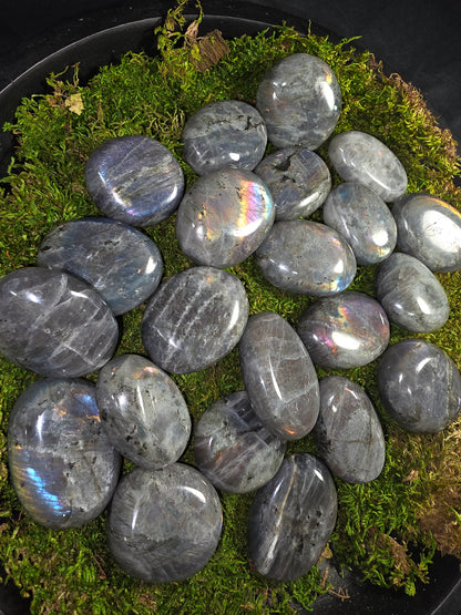 Labradorite Palm Stones