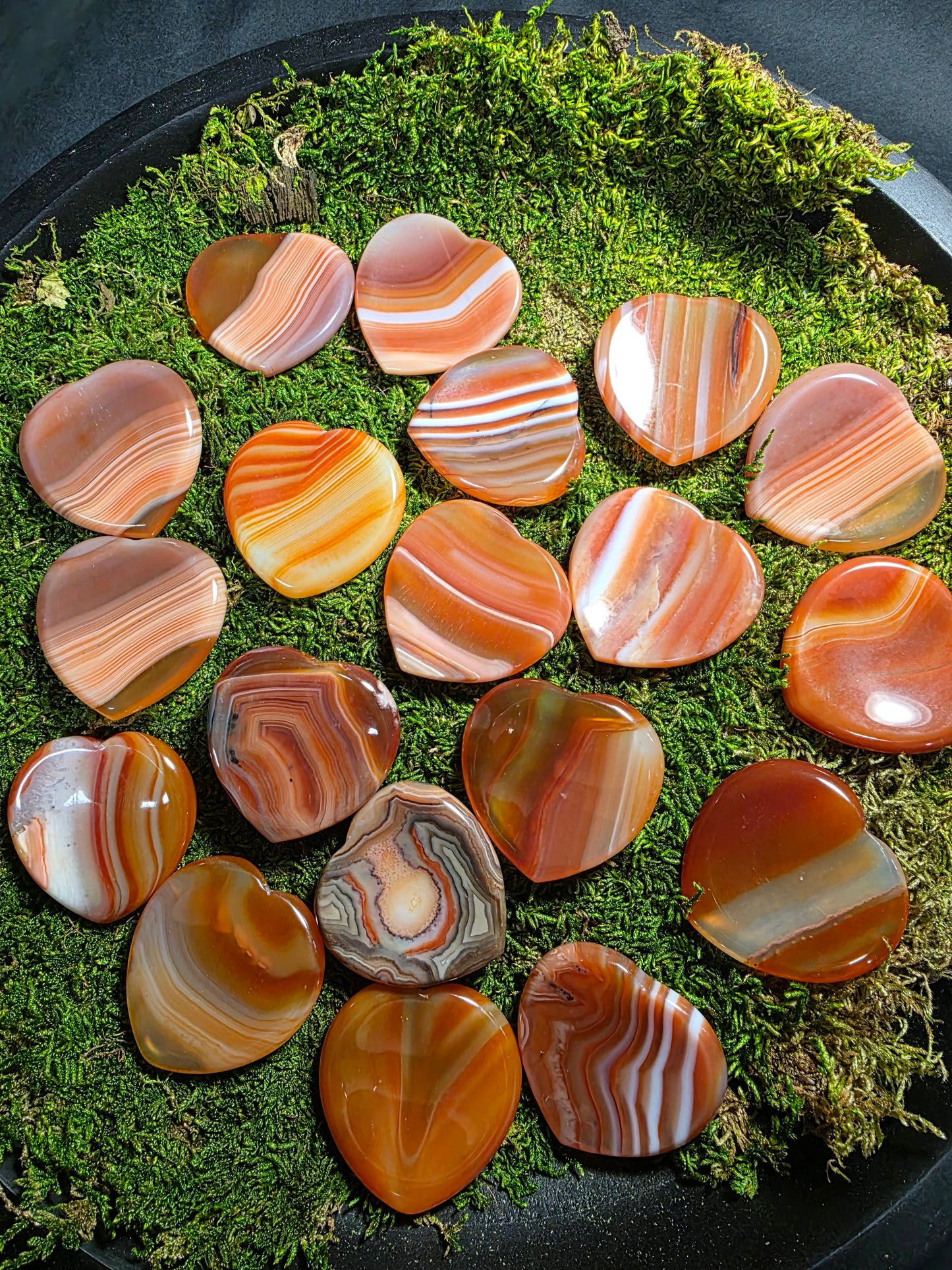 Carnelian Worry Stone