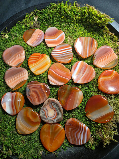 Carnelian Worry Stone