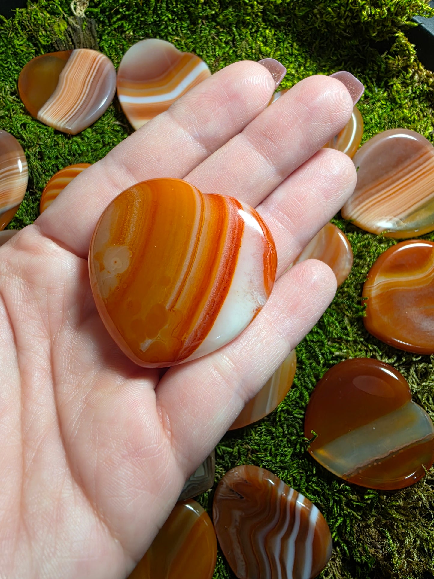 Carnelian Worry Stone