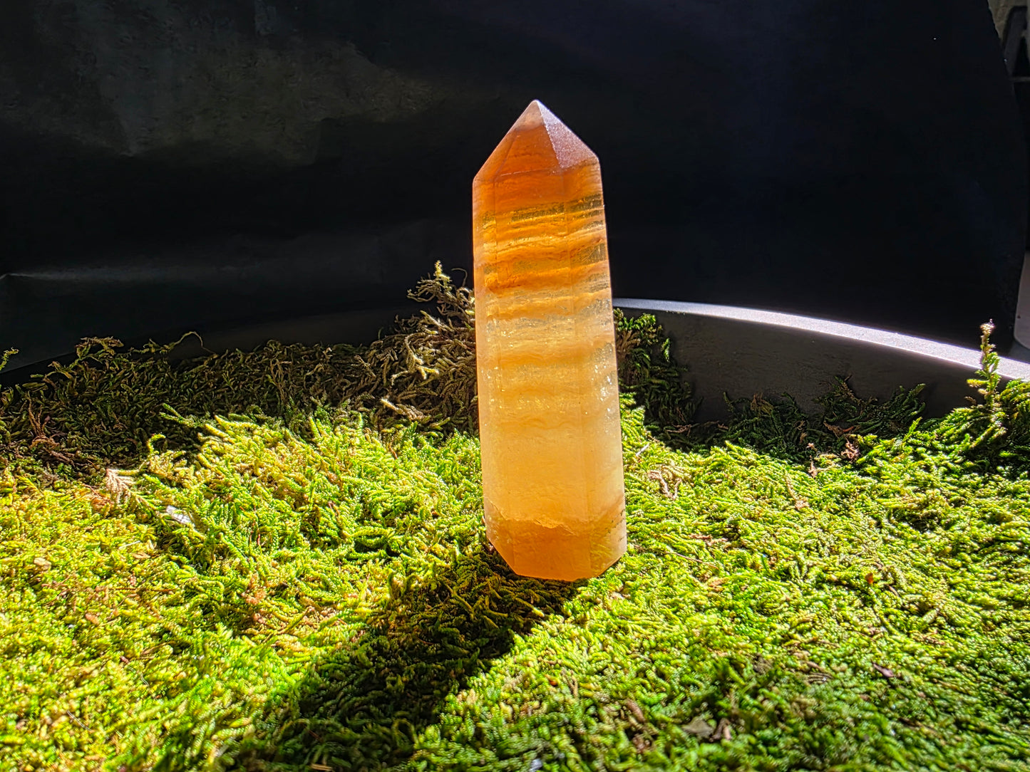 Yellow Fluorite Tower