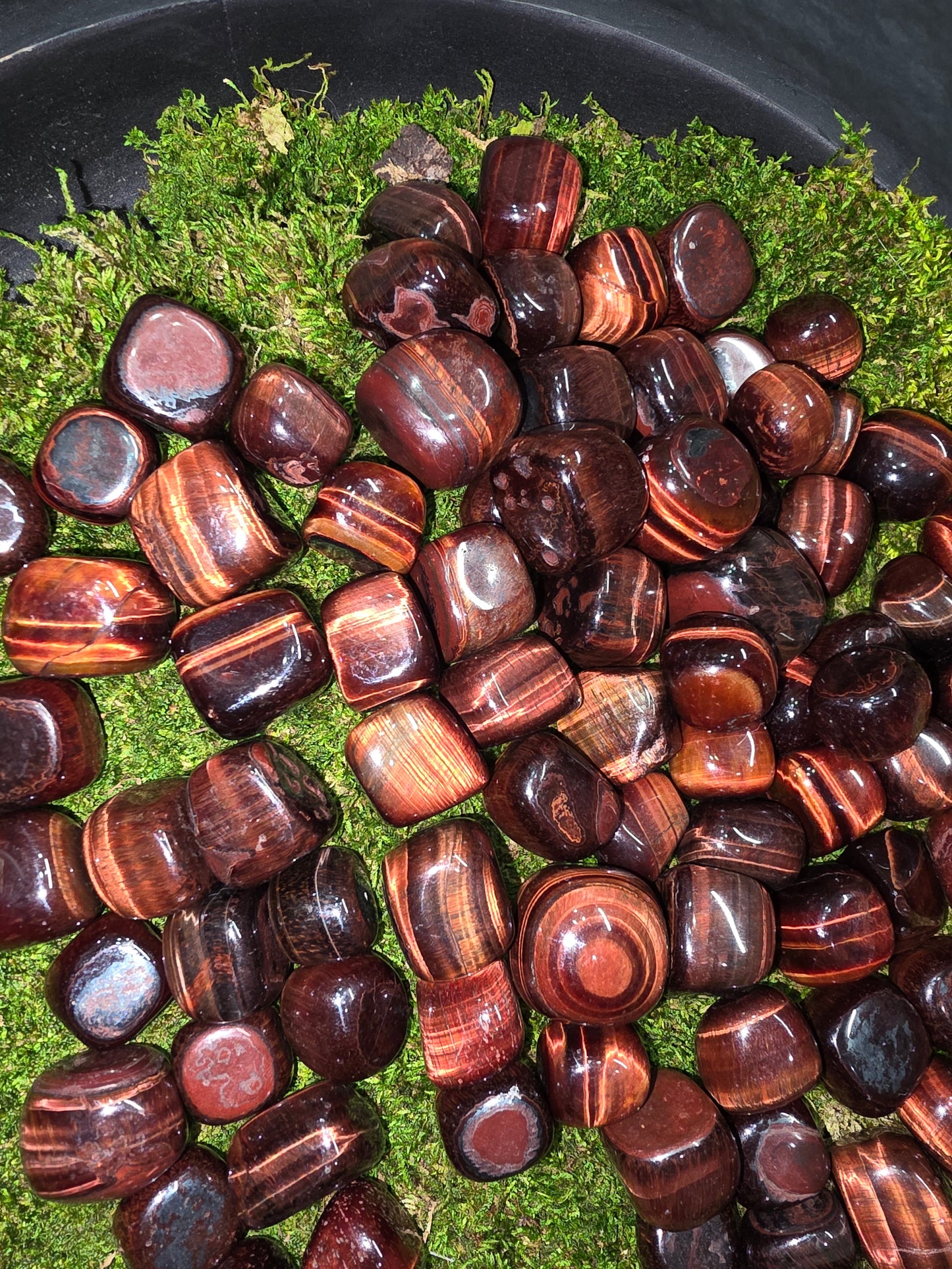 Red Tigers Eye Tumble