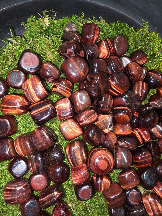 Red Tigers Eye Tumble